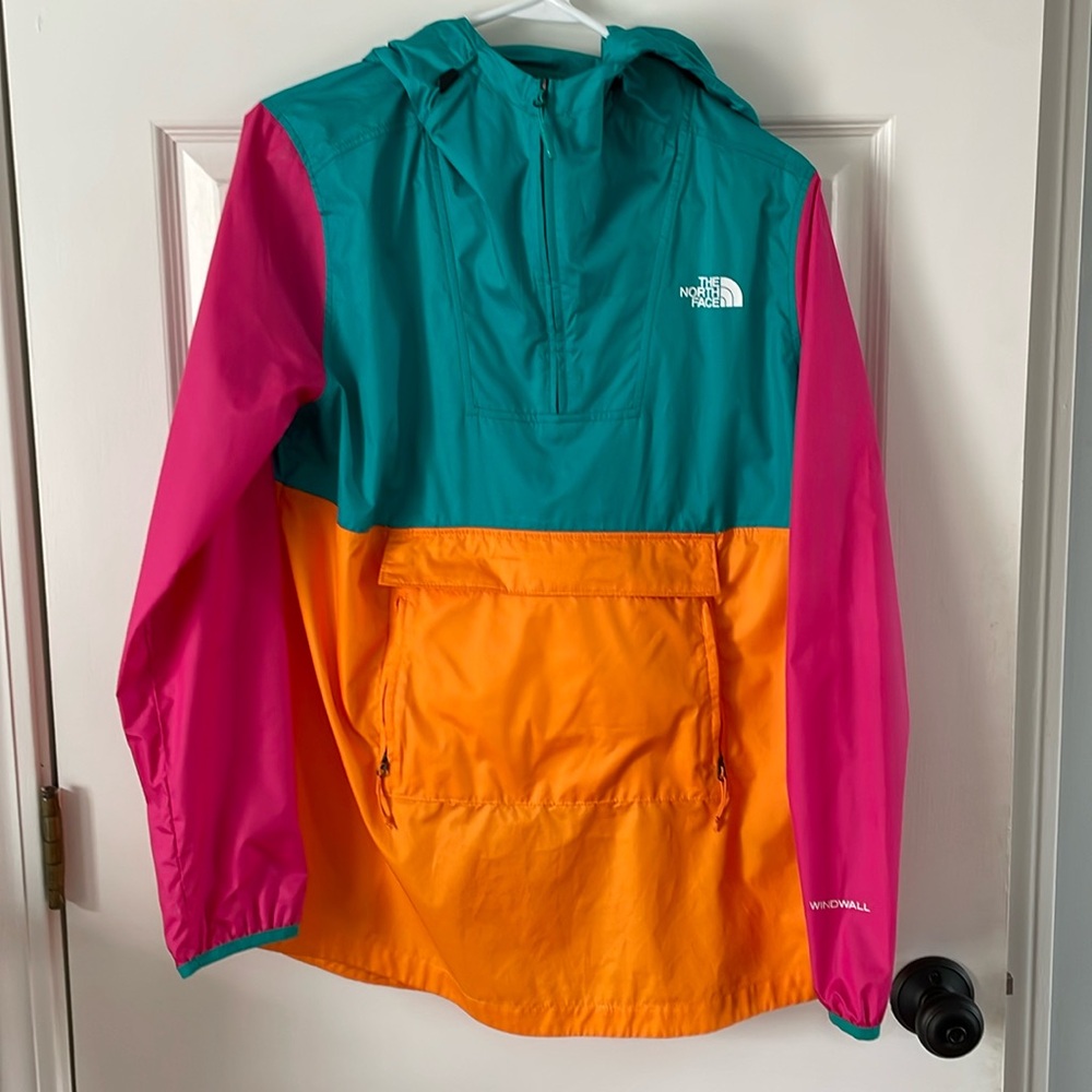 North face women’s multicolor wind breaker